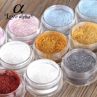 Phấn Mắt Dạng Bột Nhũ Lấp Lánh Trang Điểm Chuyên Nghiệp Alpha