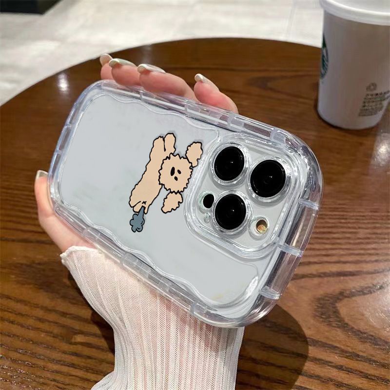 ✅Ốp Điện Thoại Mềm Chống Sốc Hình Cún Cho Iphone 11 13 Fart 7 xs / 8p12iPhone14xrpromax 9UQR