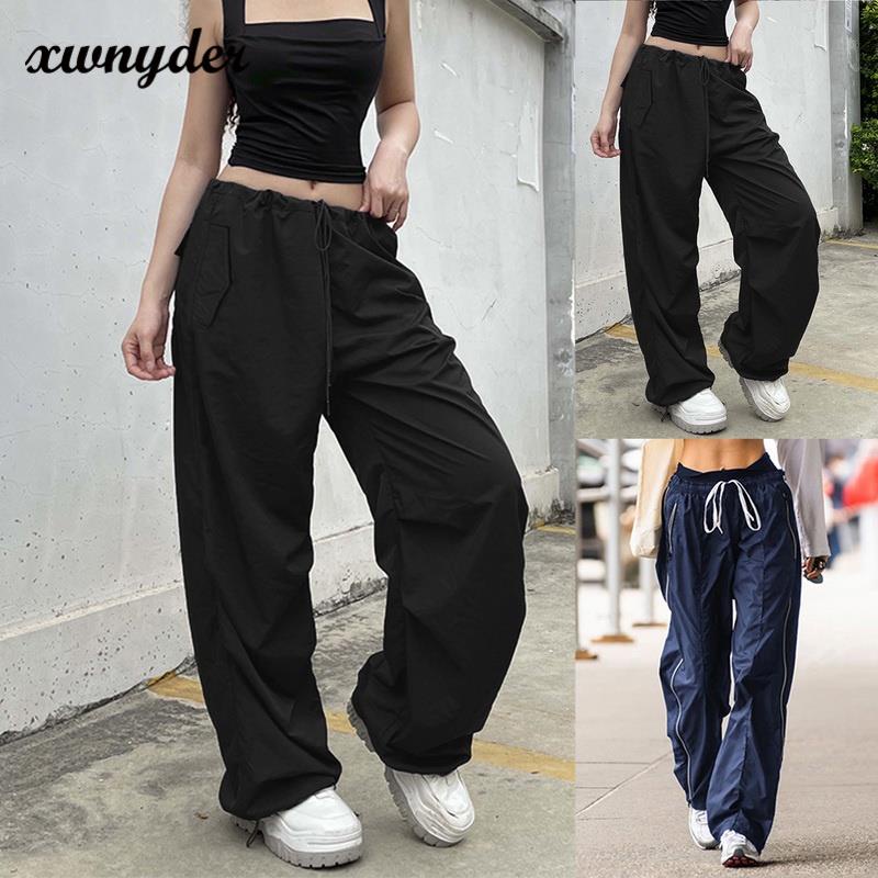 Quần Thể Thao Lưng Thấp Thời Trang Đường Phố Y2K