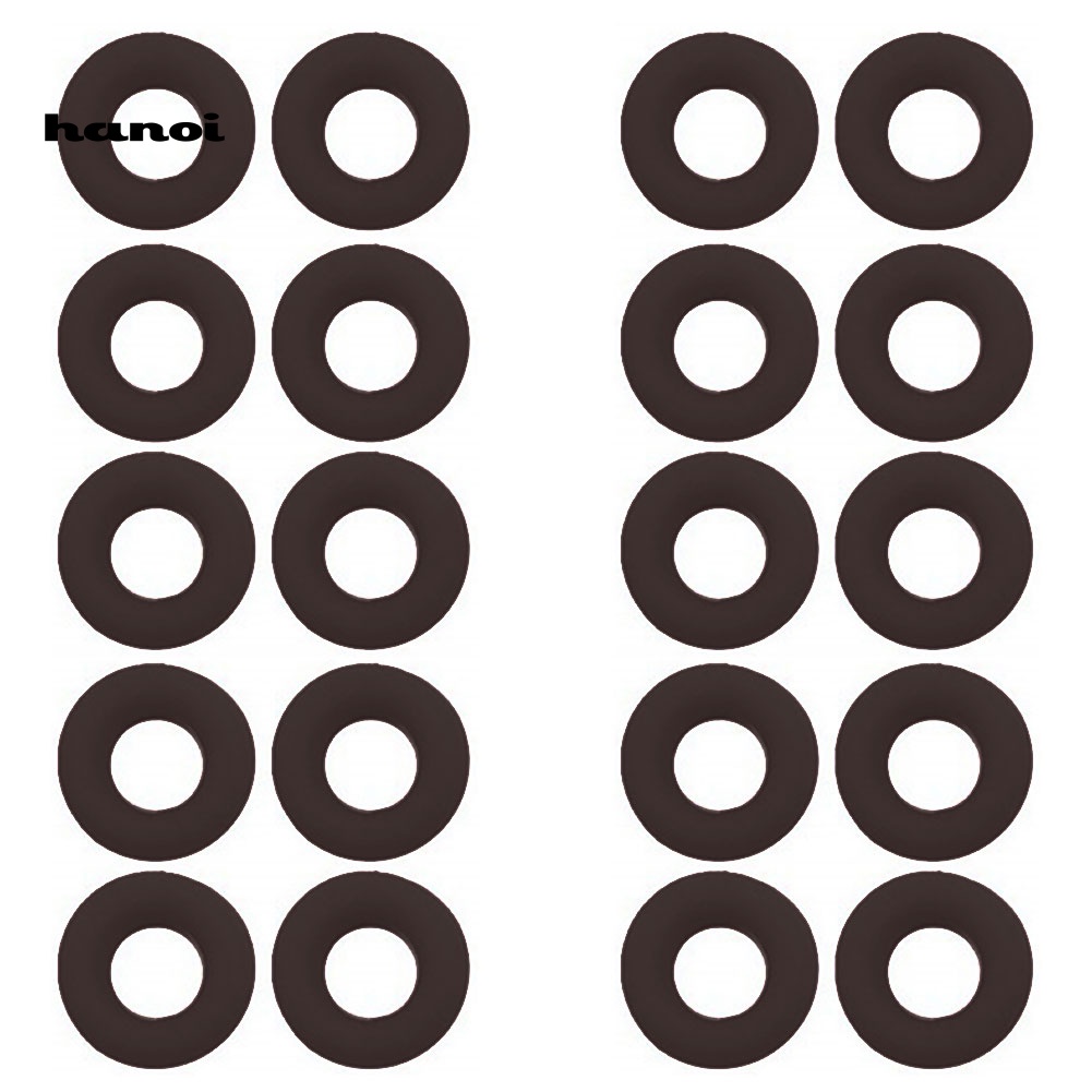 Set 10 Cặp Móc Tròn Bằng Silicon Mềm Chống Trượt Dùng Để Cố Định Tai Khi Chơi Thể Thao