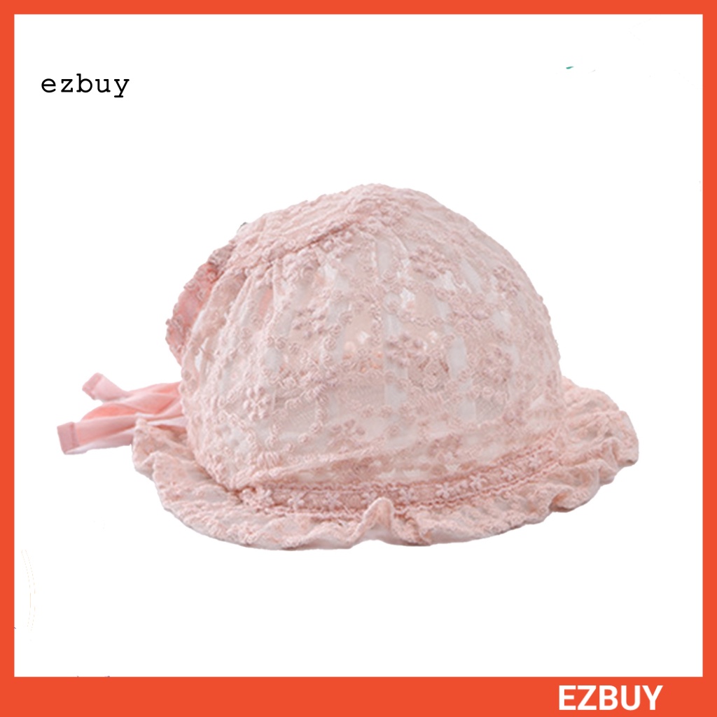 Mũ Lưới Thoáng Khí In Họa Tiết Hoa Xinh Xắn Thời Trang Mùa Hè Cho Bé