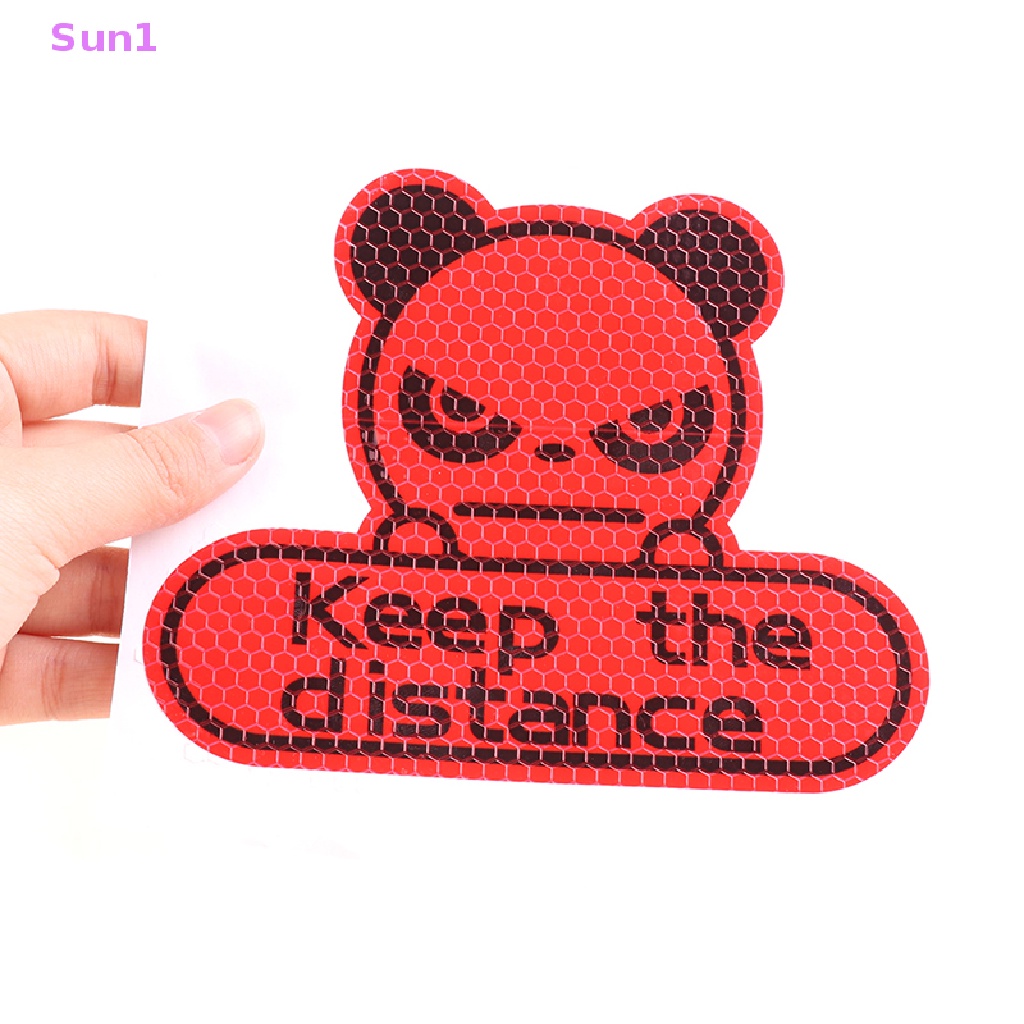 Miếng Dán Phản Quang Hình Gấu Trúc Cho Xe Hơi Sun1 > Keep Distance >