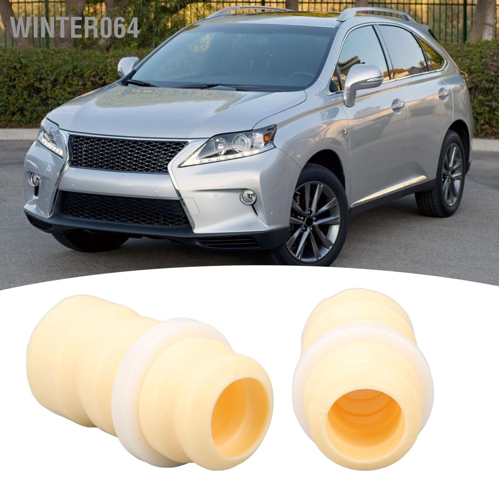 Winter064 Cặp giảm xóc Bump Stop Phía trước Trái phải 48331‑33032 Bộ đệm thanh chống treo cho ES240 ES300 RX270