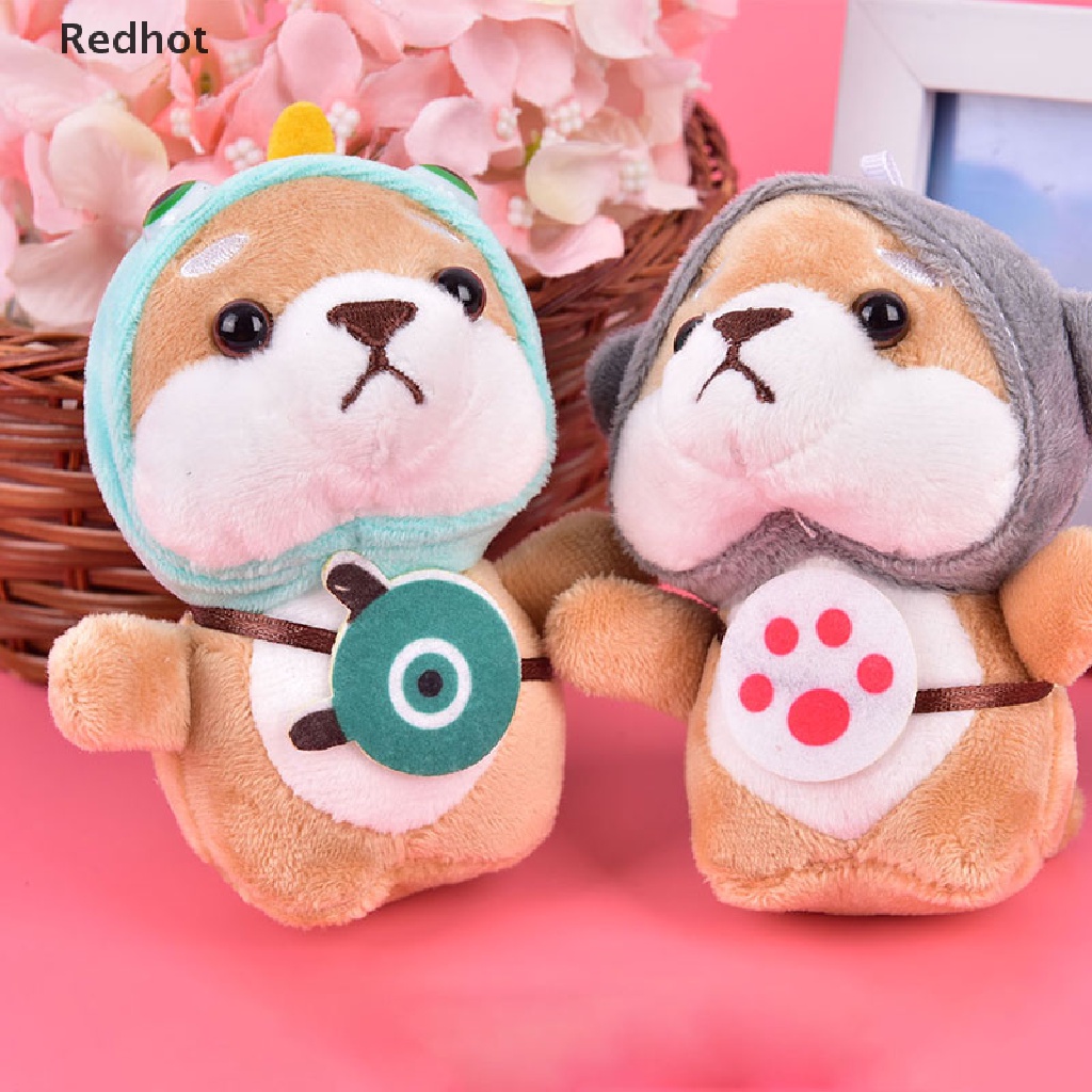 &lt; Redhot &gt; Móc Khóa Điện Thoại Hình Chú Chó Shiba Inu Nhồi Bông Dễ Thương
