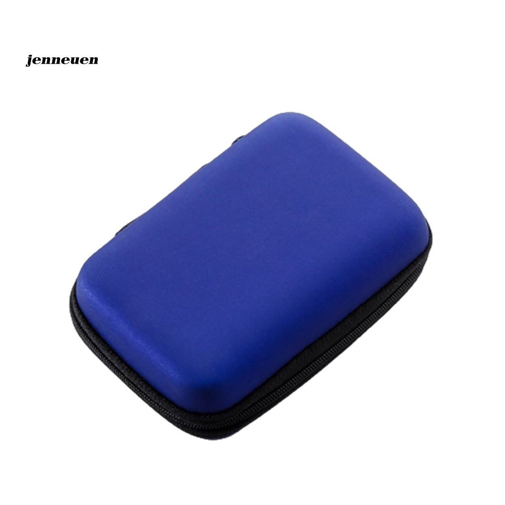 Túi EVA Mini Màu Trơn Chống Sốc Dùng Đựng Thẻ / Dây Cáp Sạc