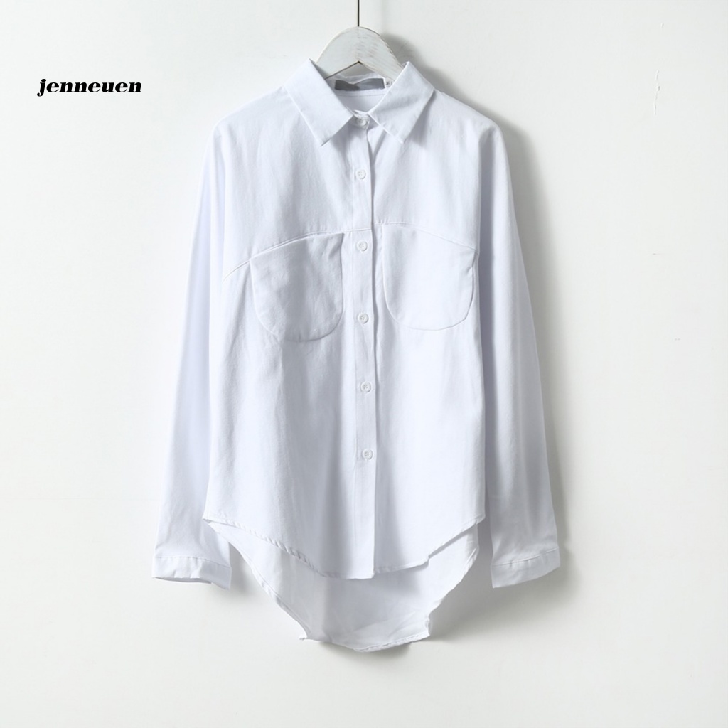 Áo Sơ Mi Dài Tay Thoải Mái Dễ Sử Dụng Cho Nữ