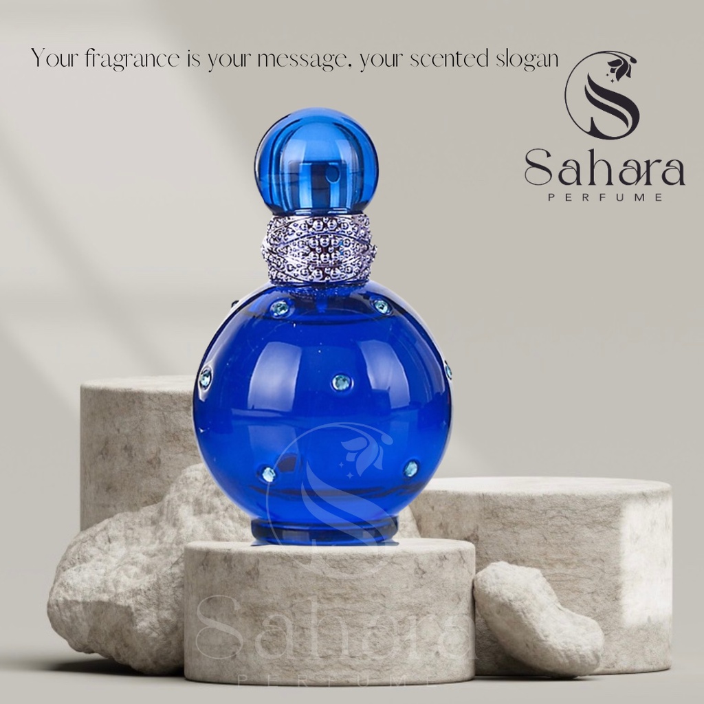 Midnight Fantasy EDP 10ml | Nước hoa nữ Britney Spears thơm mát cho mùa hè | Sahara Perfume