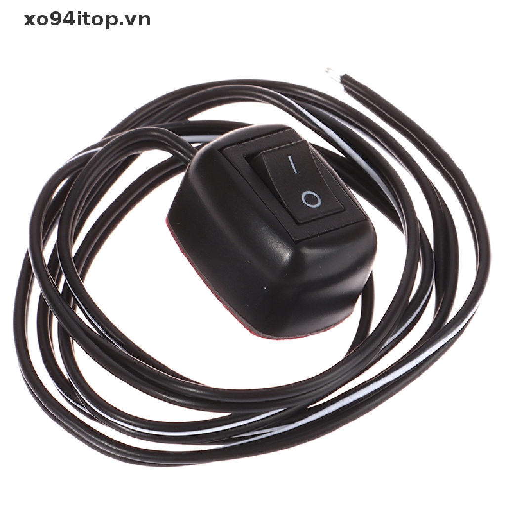 Công Tắc Gạt Chuyển Đổi DC 12V Kèm Dây Cáp 60cm Chuyên Dụng Cho Xe Hơi