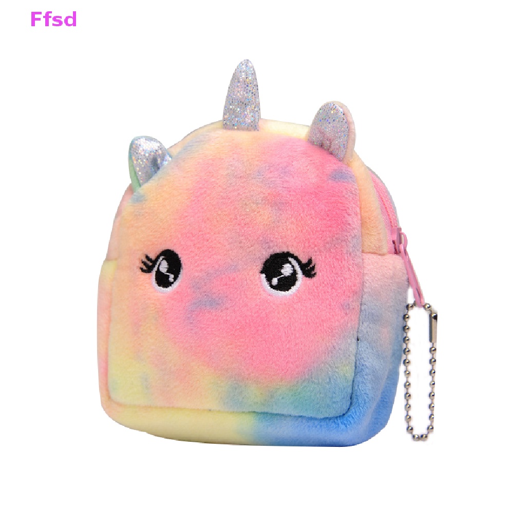 {Ffsd} Mới Ví Đựng Tiền Xu Bằng Vải Bông Họa Tiết Hoạt Hình Dễ Thương Thời Trang Dành Cho Bạn Gái *