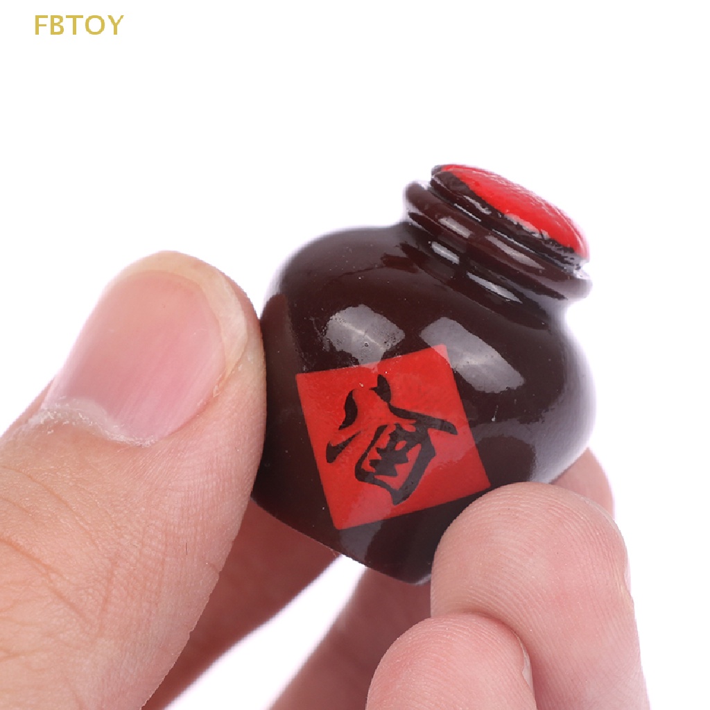 Set 4 Mô Hình Ly Rượu Mini Trang Trí Nhà Búp Bê