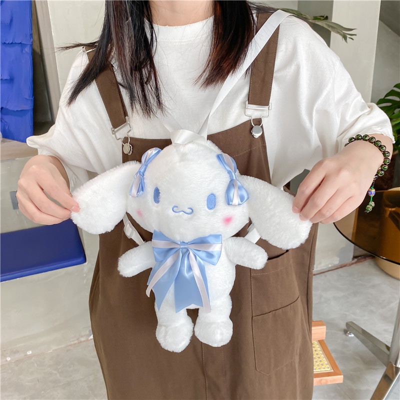 Túi Đeo Chéo Hình Chú Chó Nhồi Bông Dễ Thương Thời Trang Hàn Quốc 2023