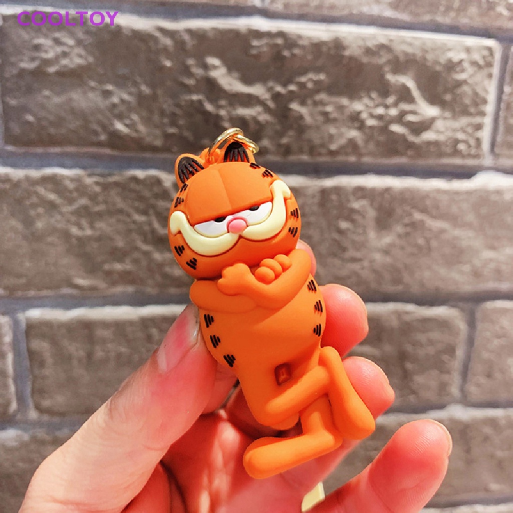 Móc Khóa Điện Thoại Hình Mèo Garfield Dễ Thương