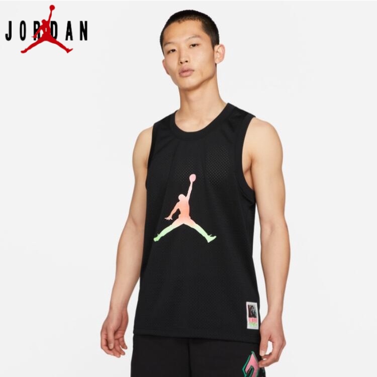 Áo Thun Ba Lỗ Chơi Bóng Rổ Nike AIR JORDAN 100% DQ5867-010 / 100