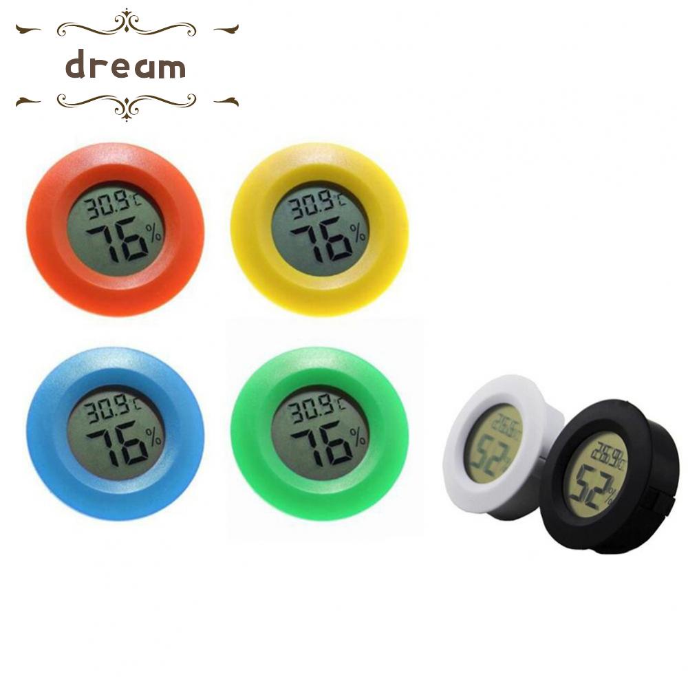 【DREAMLIFE】Thermometer Hygrometer Detector Display Electronic Meter Mini LCD Digital