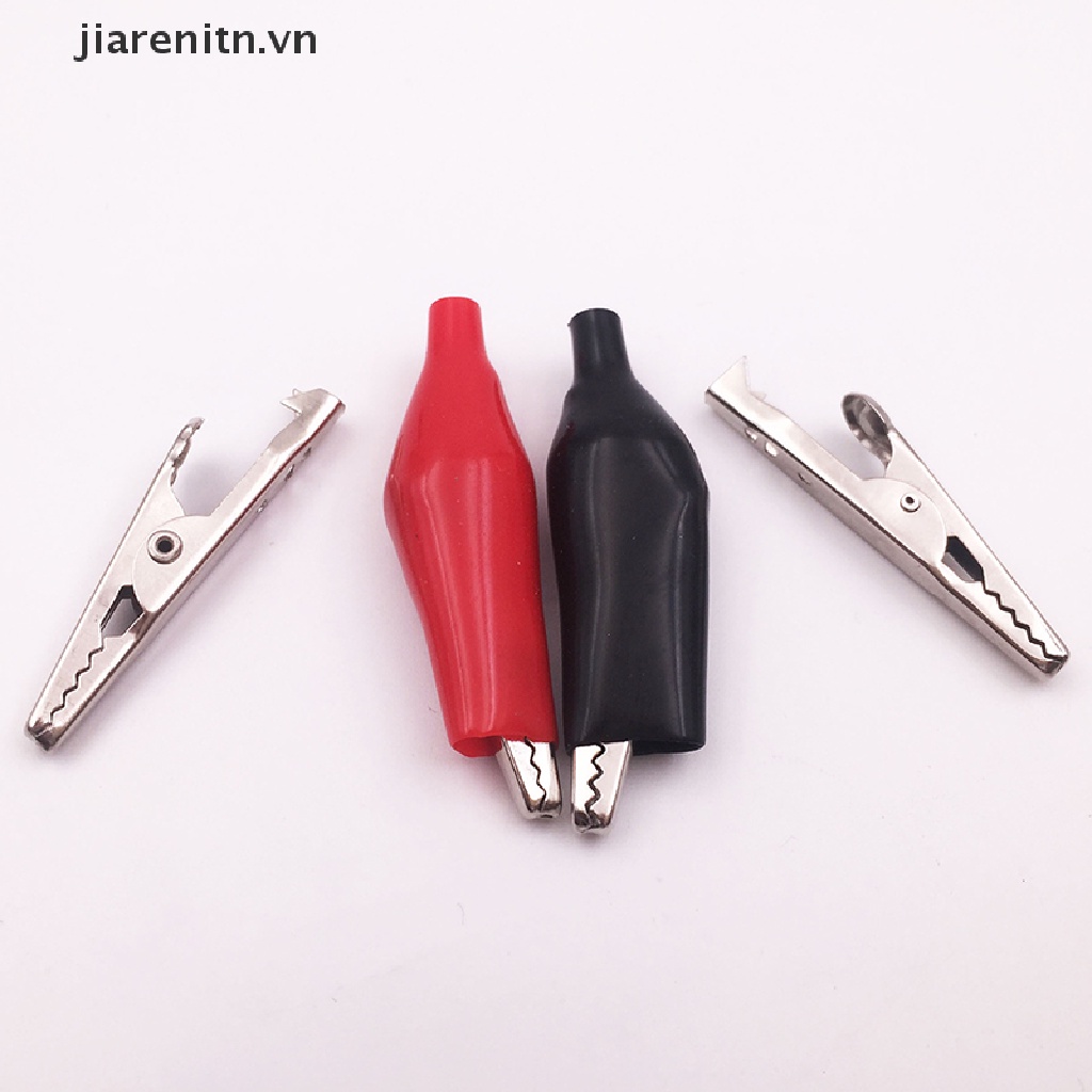 Set 12 Kẹp Cá Sấu 28mm Màu Đen / Đỏ / Xanh Dương / Vàng / Đen Chuyên Dụng vn