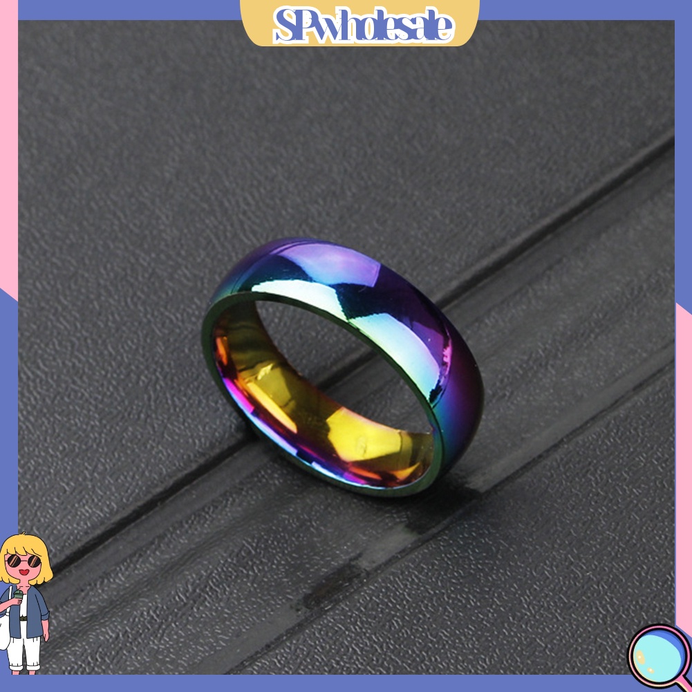 <SPwholesale> Nhẫn Cầu Vồng Thời Trang Cho Nam Và Nữ