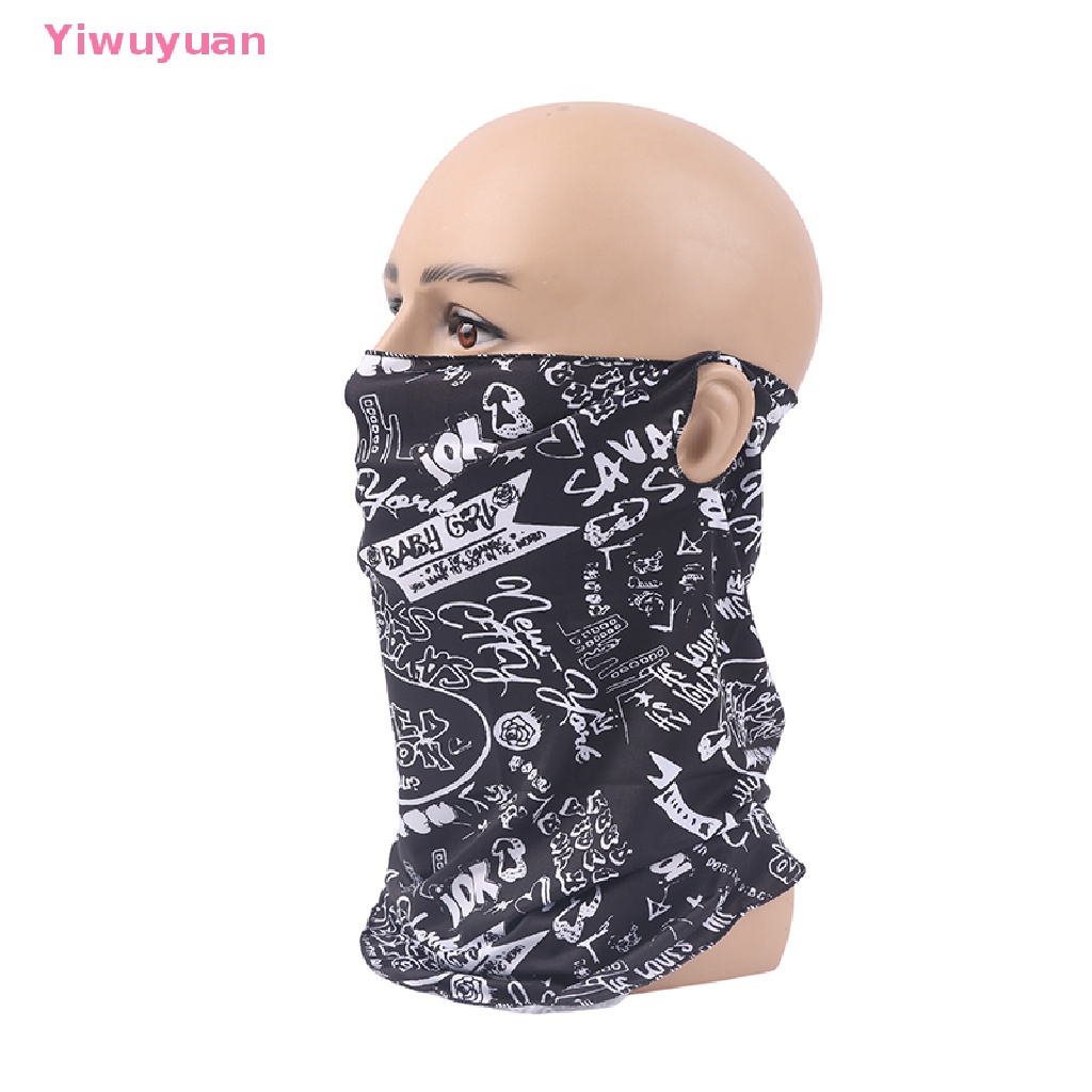 1 Khẩu Trang Yiwuyuan Chống Tia UV Thời Trang Mùa Hè Dành Cho Nam Và Nữ