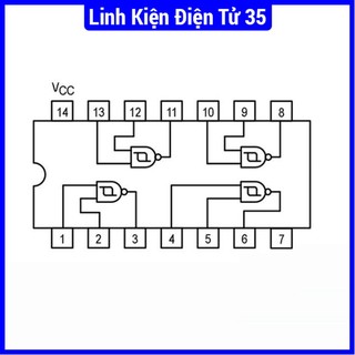 Chíp IC CD4093 -0,5 ~ 20V