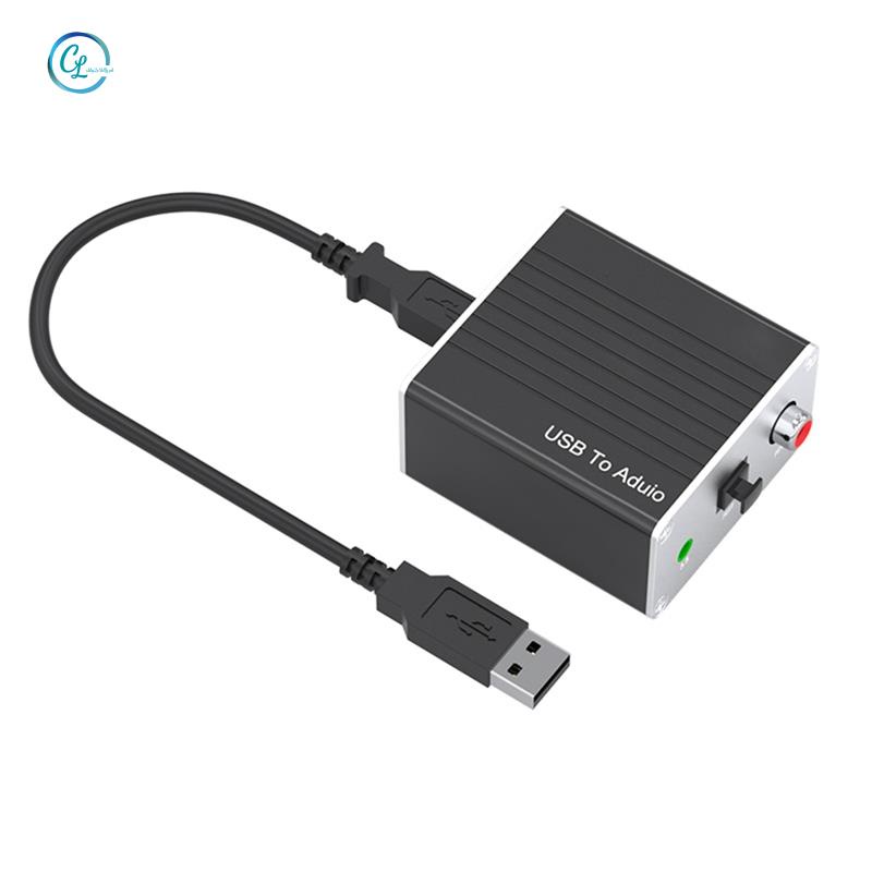 Thẻ Âm Thanh Kỹ Thuật Số Chuyển Đổi USB Ngoài HiFi Sang AUX Cho PS5