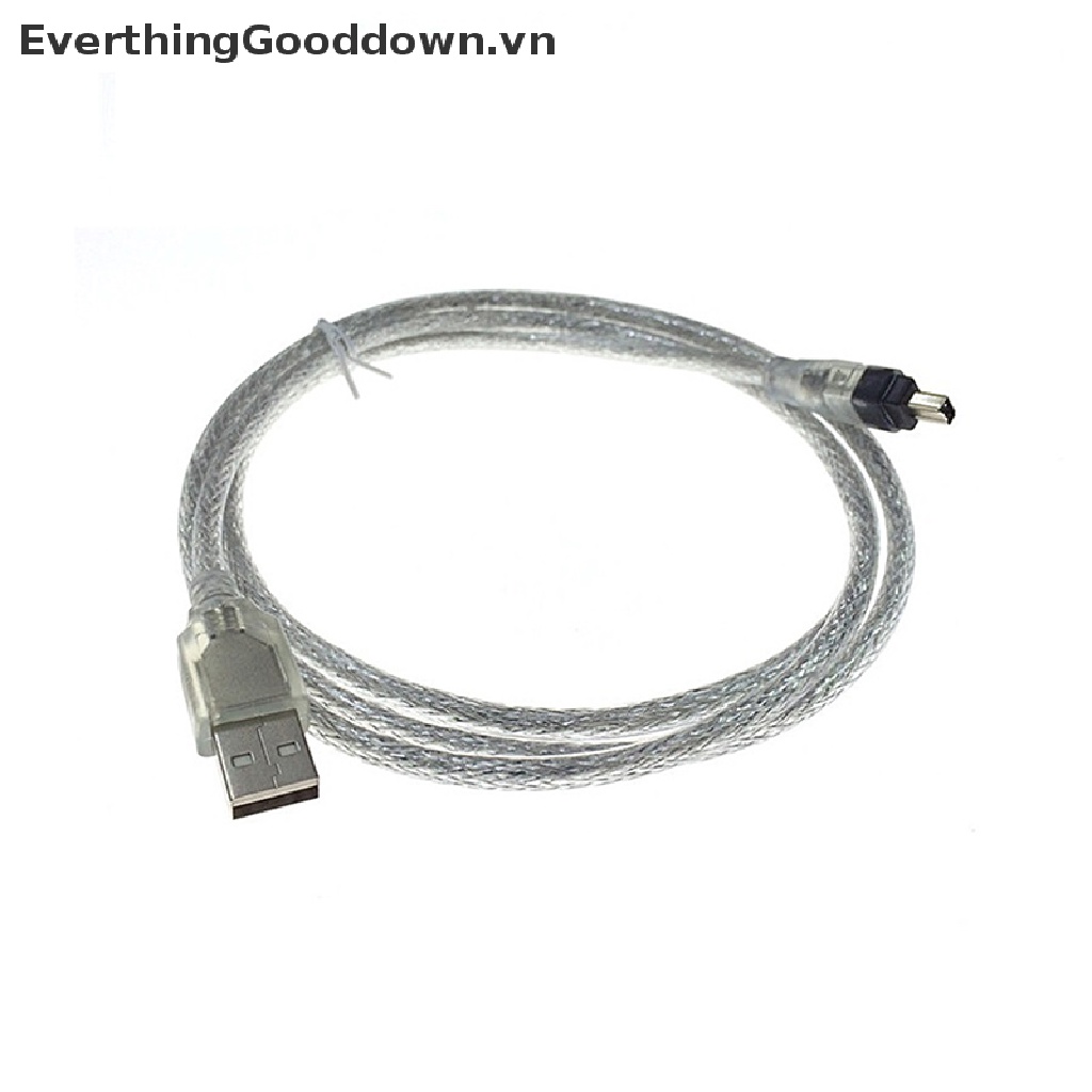 Dây Cáp Chuyển Đổi Cổng USB Male Sang Firewire Iee 1394 4 Pin ILink Firewire 1394