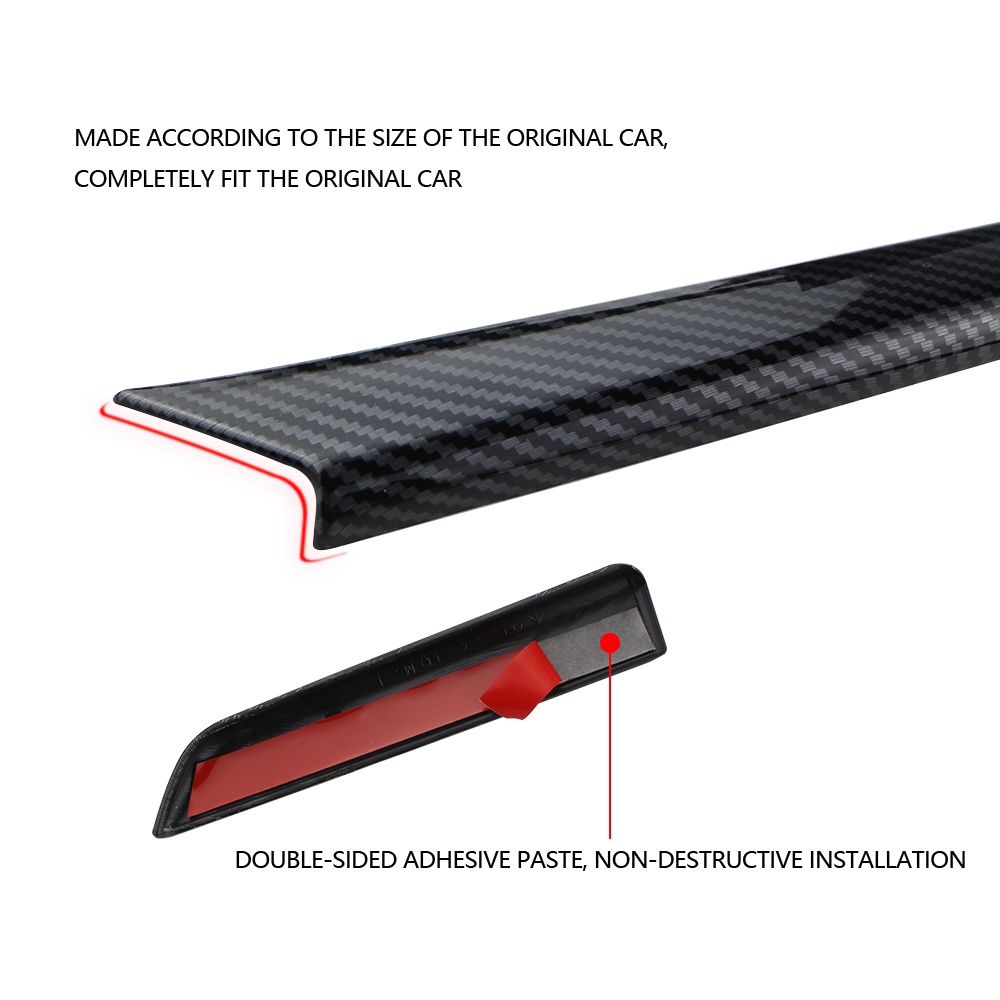 Miếng Dán Trang Trí Bảng Điều Khiển Xe Hơi Bằng Sợi Carbon Cho Isuzu D-max Dmax 2021 2022 2023