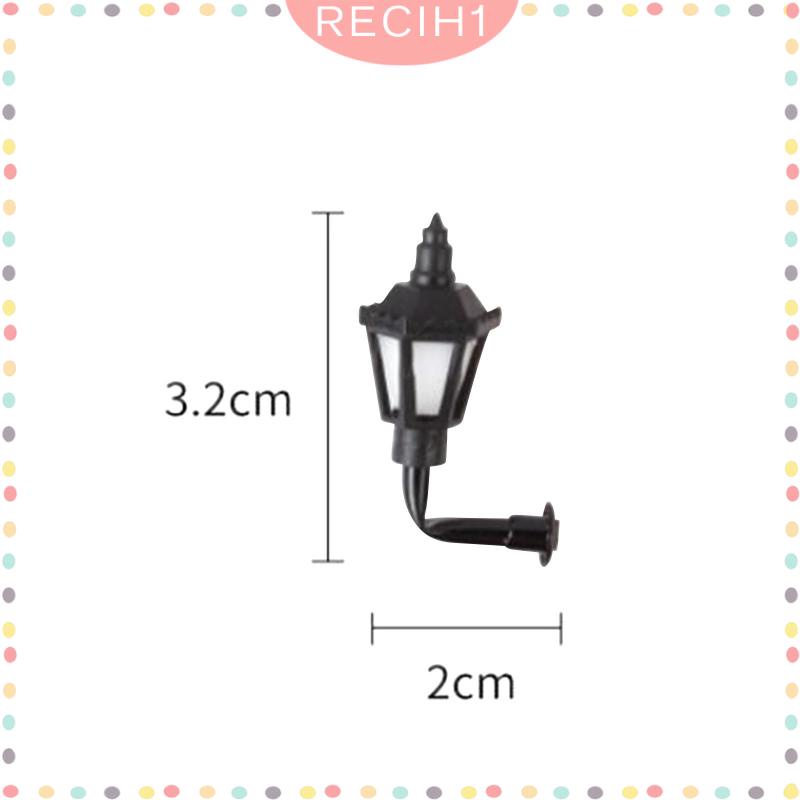 Set 10 Mô Hình Cân Đèn LED Mini Trang Trí Nhà Búp Bê / Lối Đi Độc Đáo