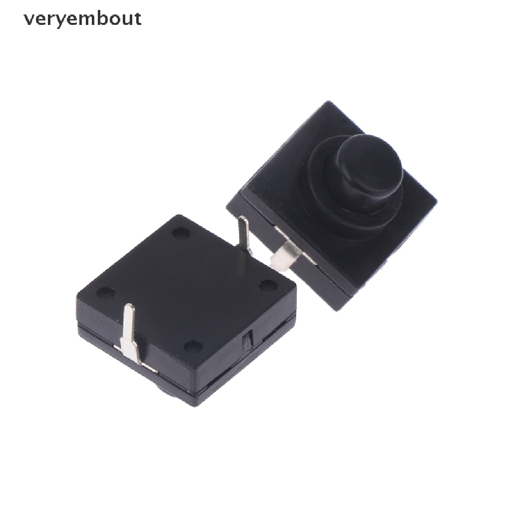 Set 10 Công Tắc Đèn Pin 12 * 12 * 9.4MM 2Pin Siêu Mỏng Tiện Dụng