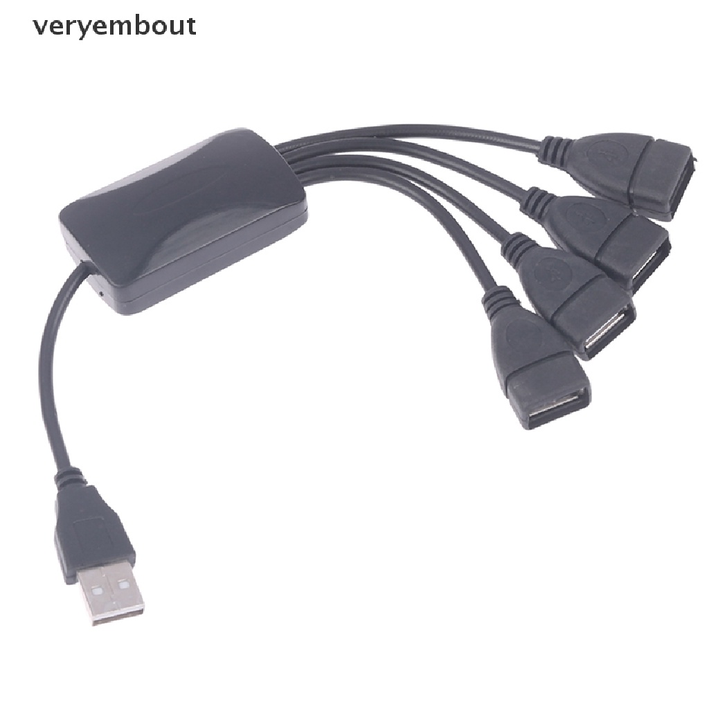 Bộ Chia Cổng Sạc USB 2.0 4 Trong 1 Chất Lượng Cao