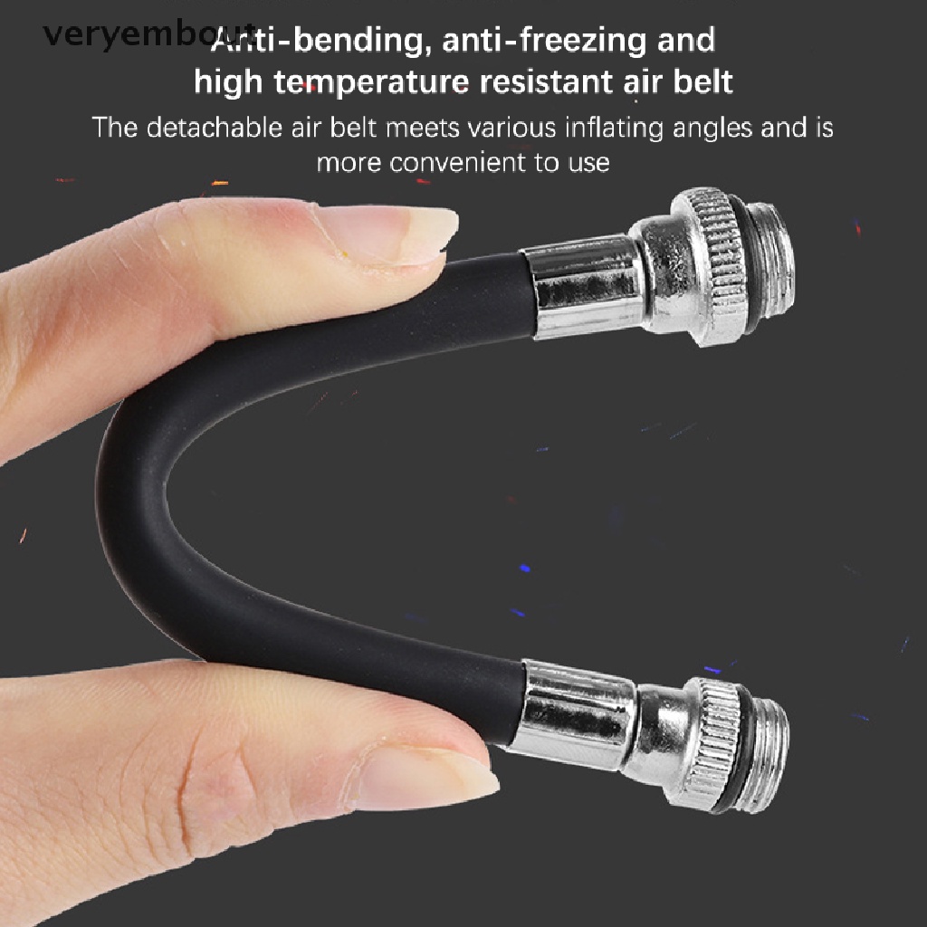 Bơm Xe Đạp Mini Cầm Tay 100Psi Chất Liệu Hợp Kim Nhôm