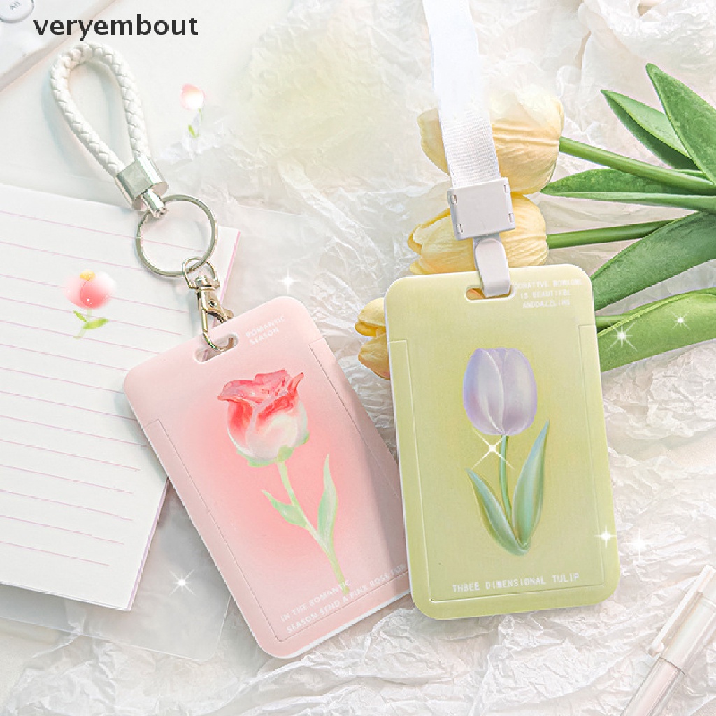 Ut Bộ Thẻ Cứng Hình Hoa Tulip Kiểm Soát Truy Cập Thẻ ID Bảo Vệ Truy Cập Truy Cập Cho Học Sinh