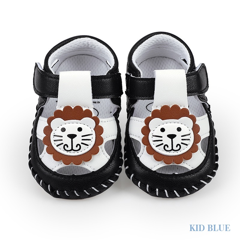 Giày Đế Mềm Chống Trượt Thoáng Khí Thoải Mái In Hình Thú Hoạt Hình Dễ Thương Thời Trang Xuân Hè Cho Bé