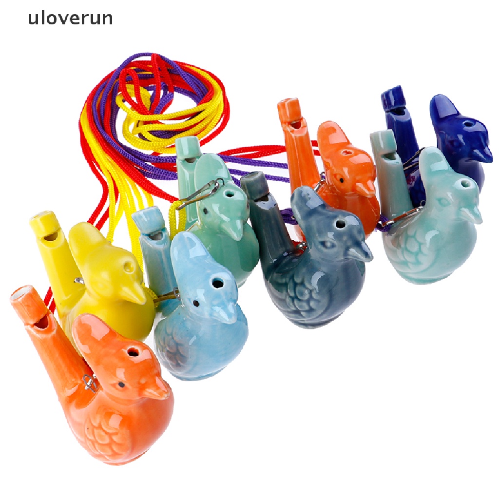 Uloverun 1 Còi Huýt Sáo Bằng Gốm Hình Chú Chim Phong Cách Trung Hoa Cổ Điển Vui Nhộn vn