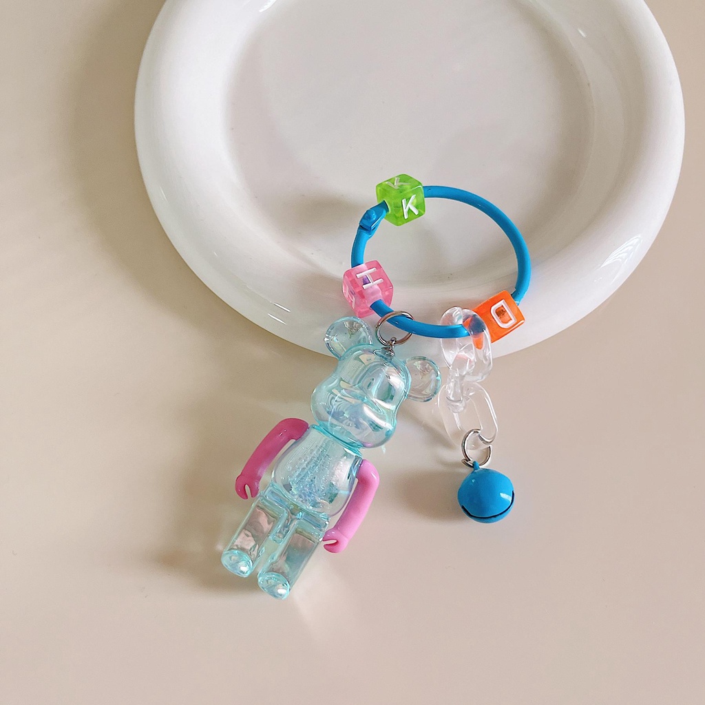 Vỏ Bảo Vệ Hộp Sạc Tai Nghe Airpods 1 2 3 Pro2 2022 Trong Suốt Họa Tiết Hoạt Hình Chú Gấu 3D Dễ Thương Chống Thất Lạc