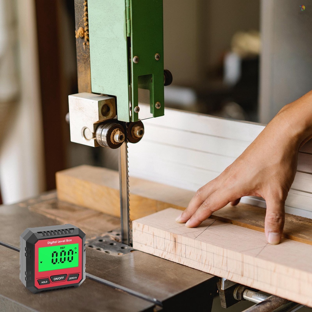 Thước Đo Góc Kỹ Thuật Số Với Đế Nam Châm Chuyên Dụng Cho Làm Mộc