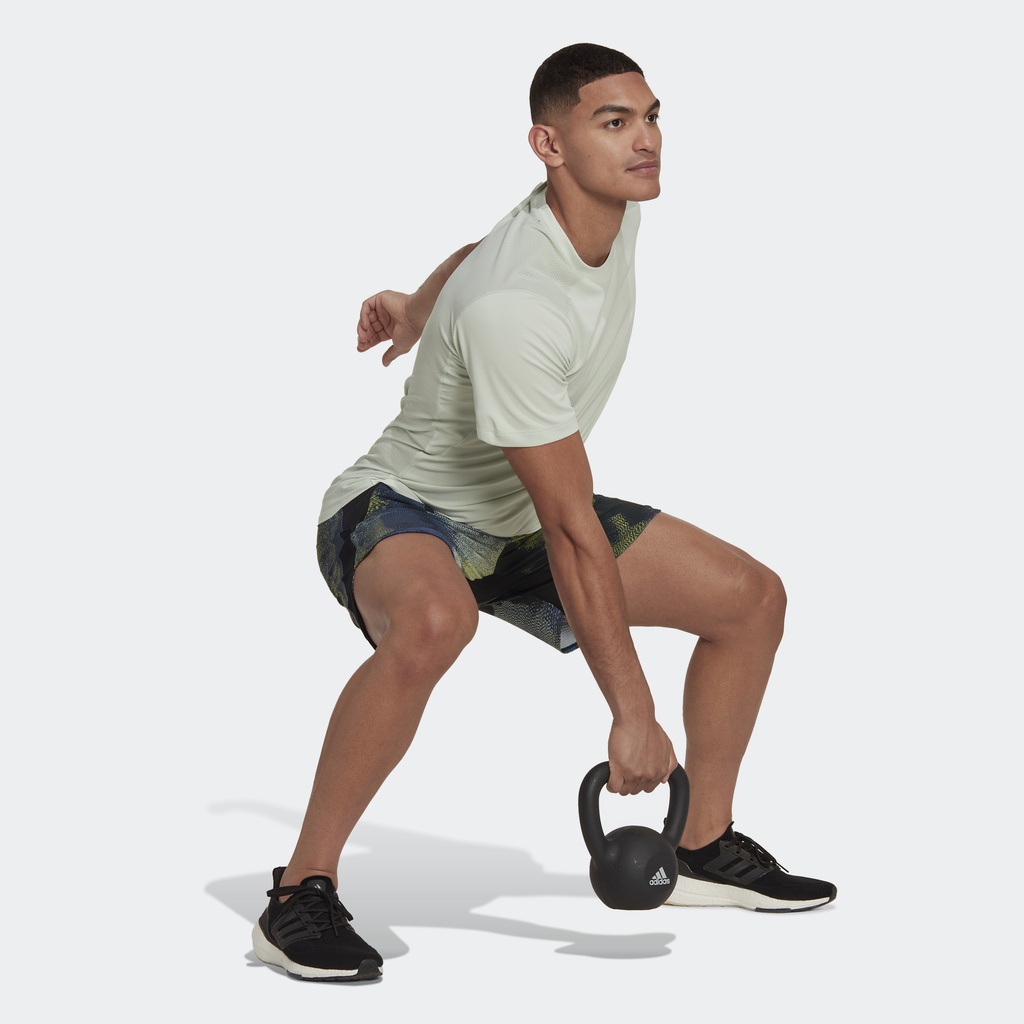 Adidas Tập luyện Áo Thun HIIT HEAT.RDY Designed 4 Training Nam màu xanh lá HJ9772