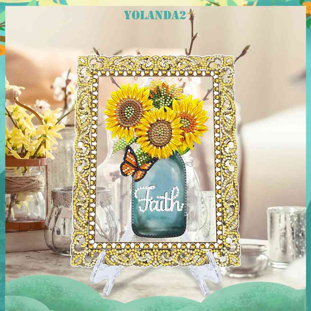 Bộ Tranh Đính Đá Họa Tiết Hoạt Hình Dễ Thương Độc Đáo DIY Dùng Trang Trí Nhà Cửa