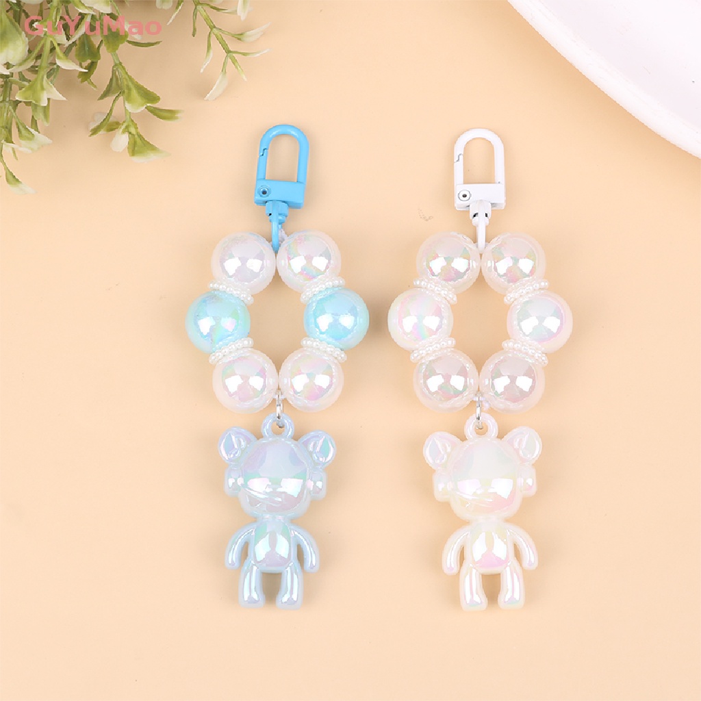 1 Móc Khóa Hình Gấu Hoạt Hình Lấp Lánh Cho Cặp Đôi PRTA