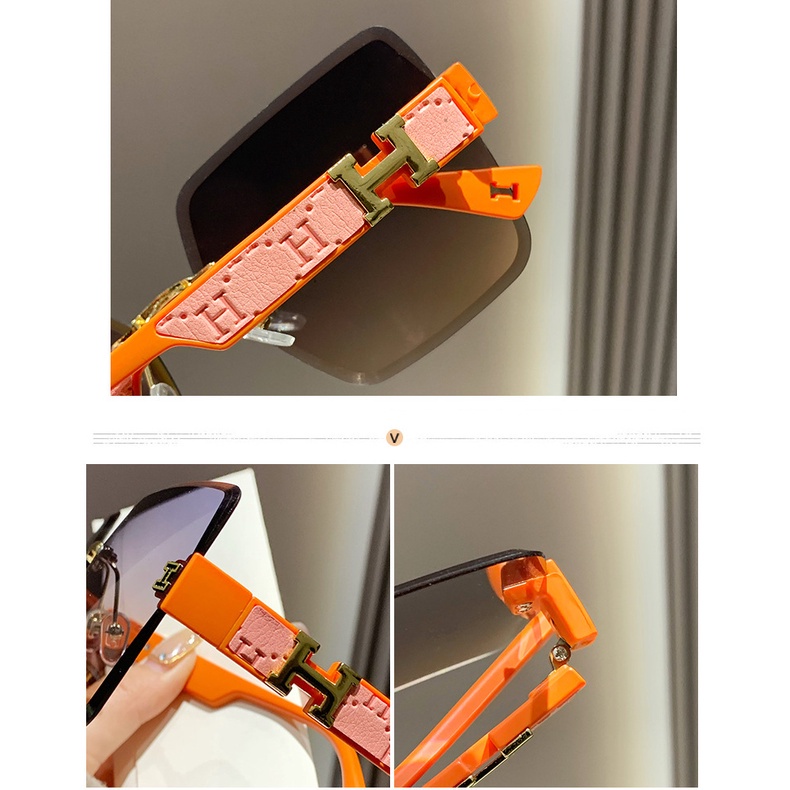 Kính Mát Thời Trang Nam Nữ Gọng Kim Loại Mới 2023 Màu Sắc