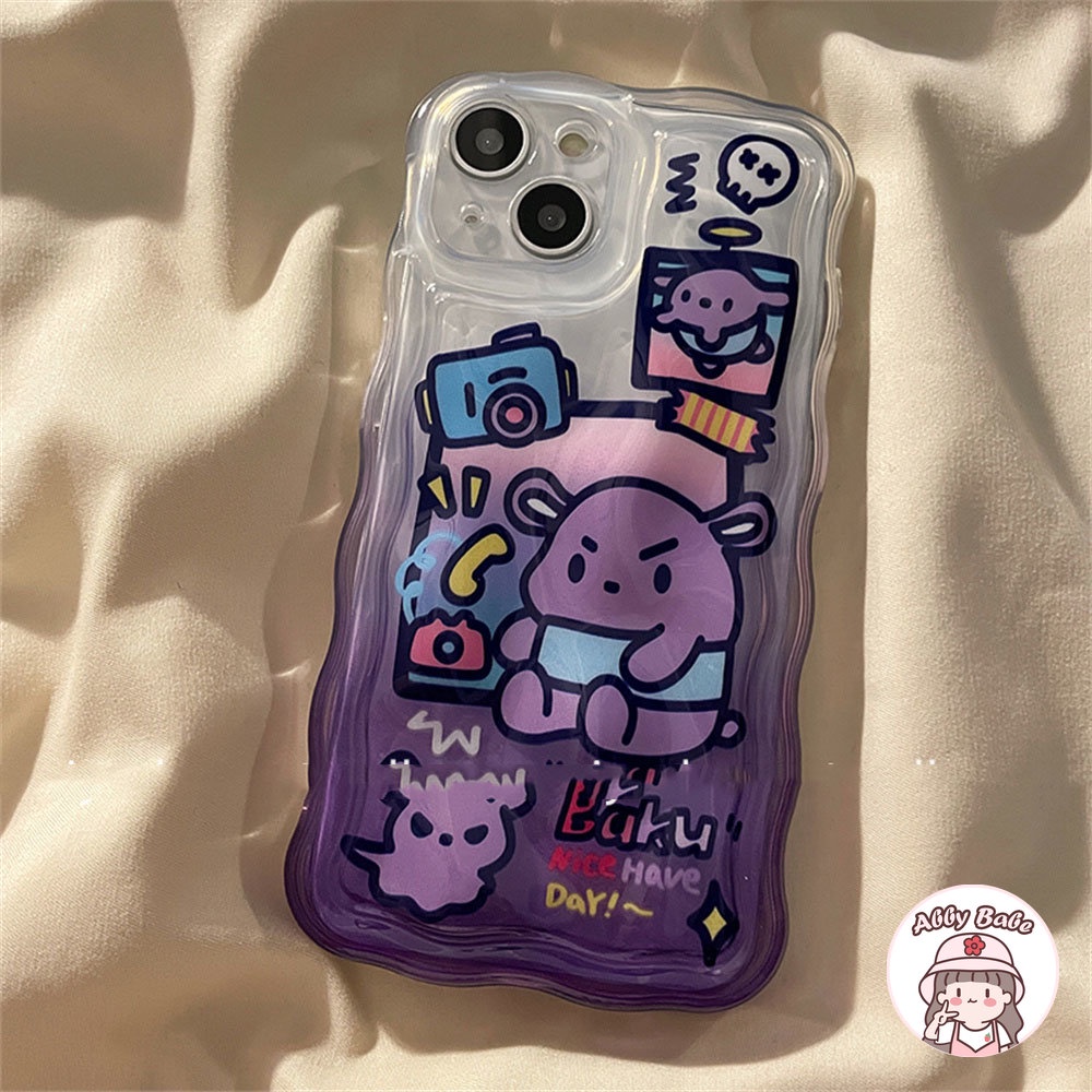 Ốp Điện Thoại TPU Mềm Trong Suốt Chống Mồ Hôi In Họa Tiết Hoạt Hình Cho Iphone 14 Pro Max 11 12 11 Pro Max X XS