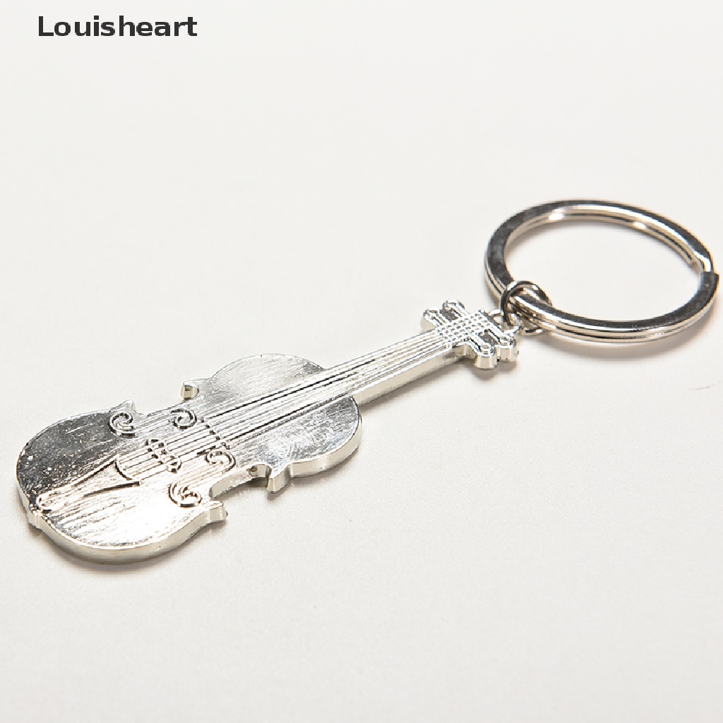 Móc Khóa Kim Loại Hình Đàn Violin Mini Louisheart