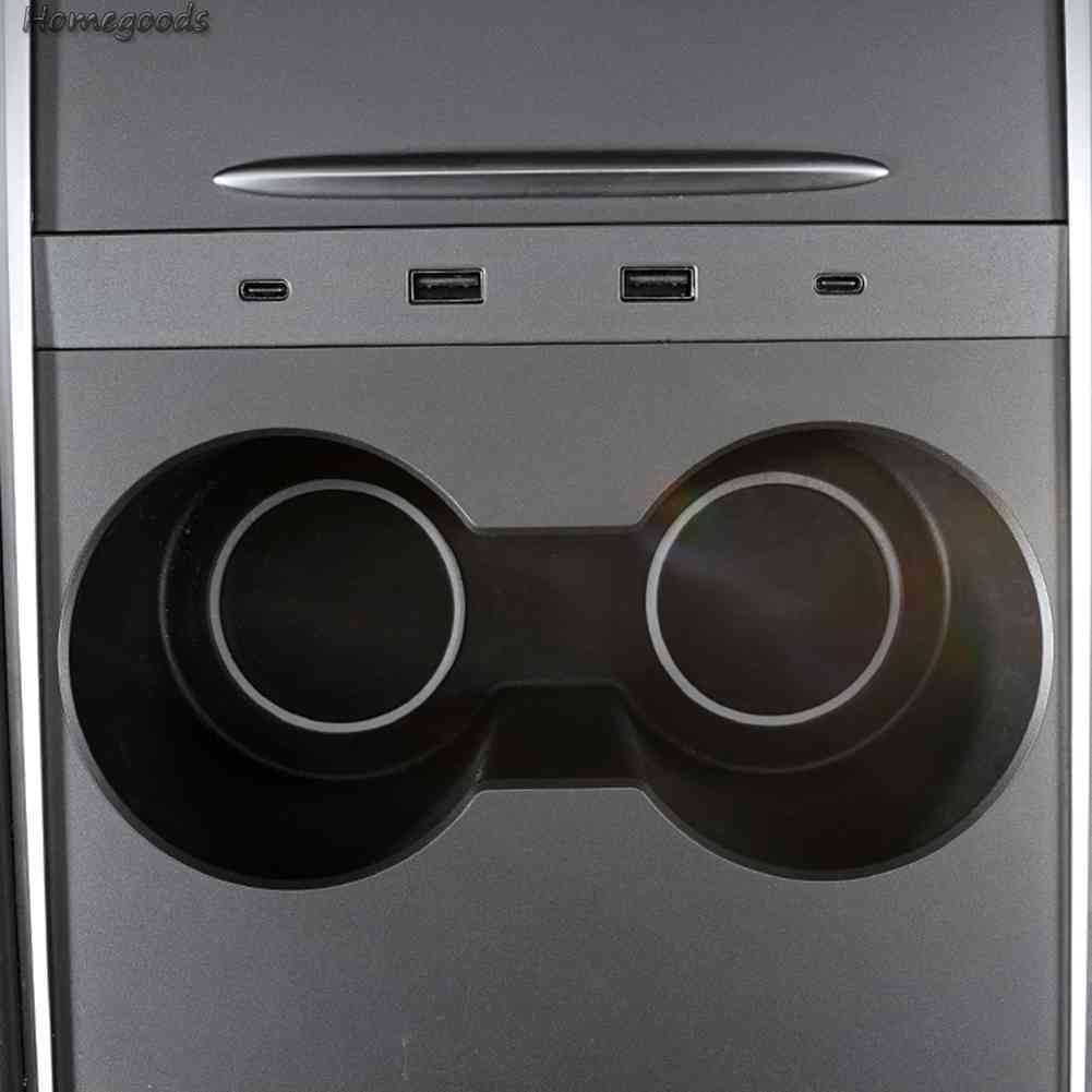 Tẩu Sạc Nhanh Type-C 4 Cổng USB 27W 2023 Cho Tesla Model 3 / Y