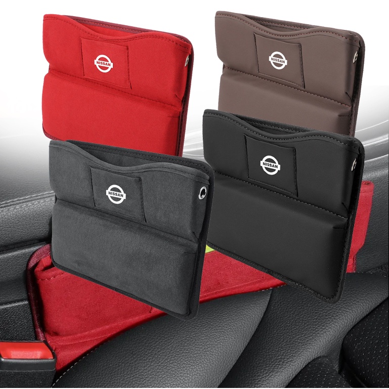 Hộp Đựng Đồ Gắn Khe Hở Ghế Ngồi Xe Hơi Nissan Terra Navara Almera Patrol royale X-Trail Sylphy JUKE