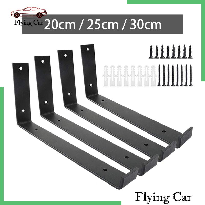 Set 4 Khung Gắn Kệ Góc Tường DIY Trong Nhà / Văn Phòng Lzdjfmy2