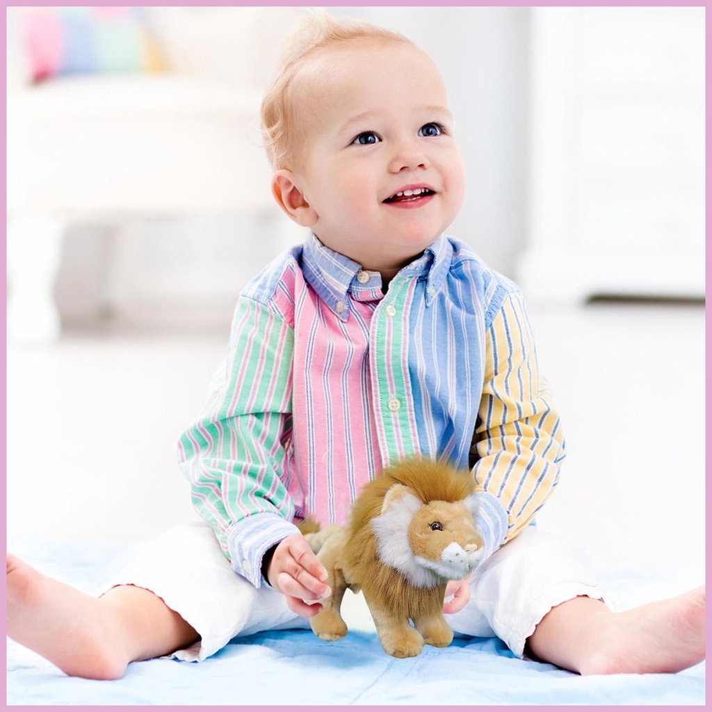 Thú Nhồi Bông Hình Sư Tử 7.08in Vui Nhộn