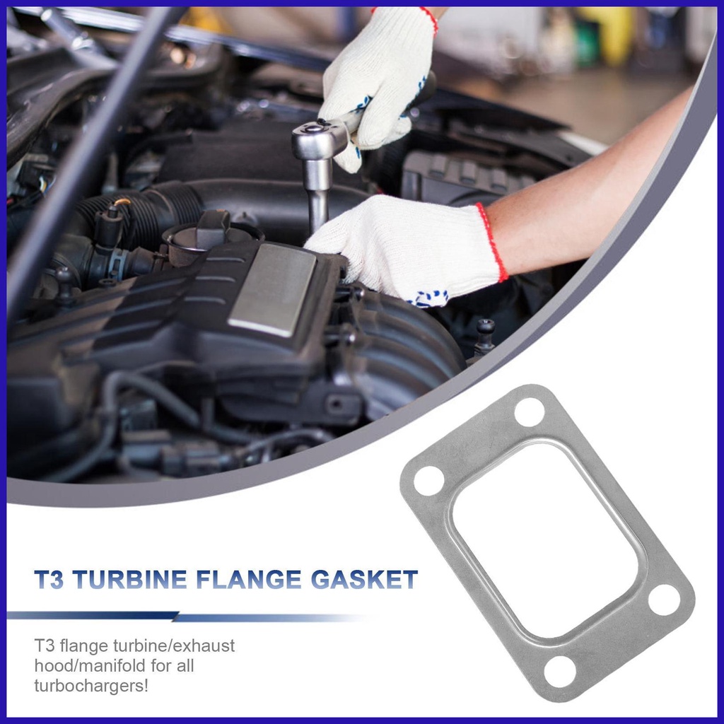 Vòng Đệm Turbo T3 4 Lỗ T3 Bằng Thép Không Gỉ T3 Turbo Open T3 robpvn