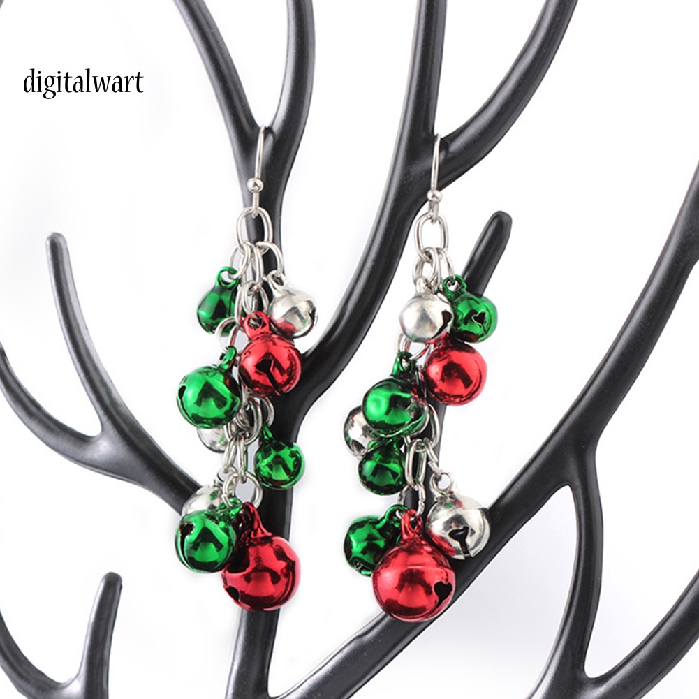 Kỹ Thuật Số| Khuyên Tai Nữ Trang Tạo Hình Chuông Giáng Sinh