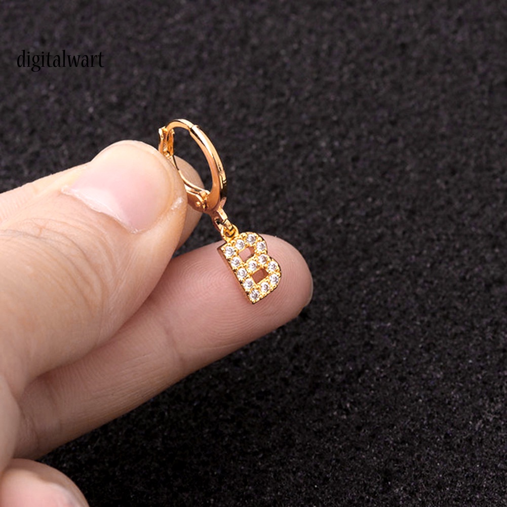 Kỹ Thuật Số| 1 Khuyên Kẹp Vành Tai Đính Đá Thời Trang Cho Nữ