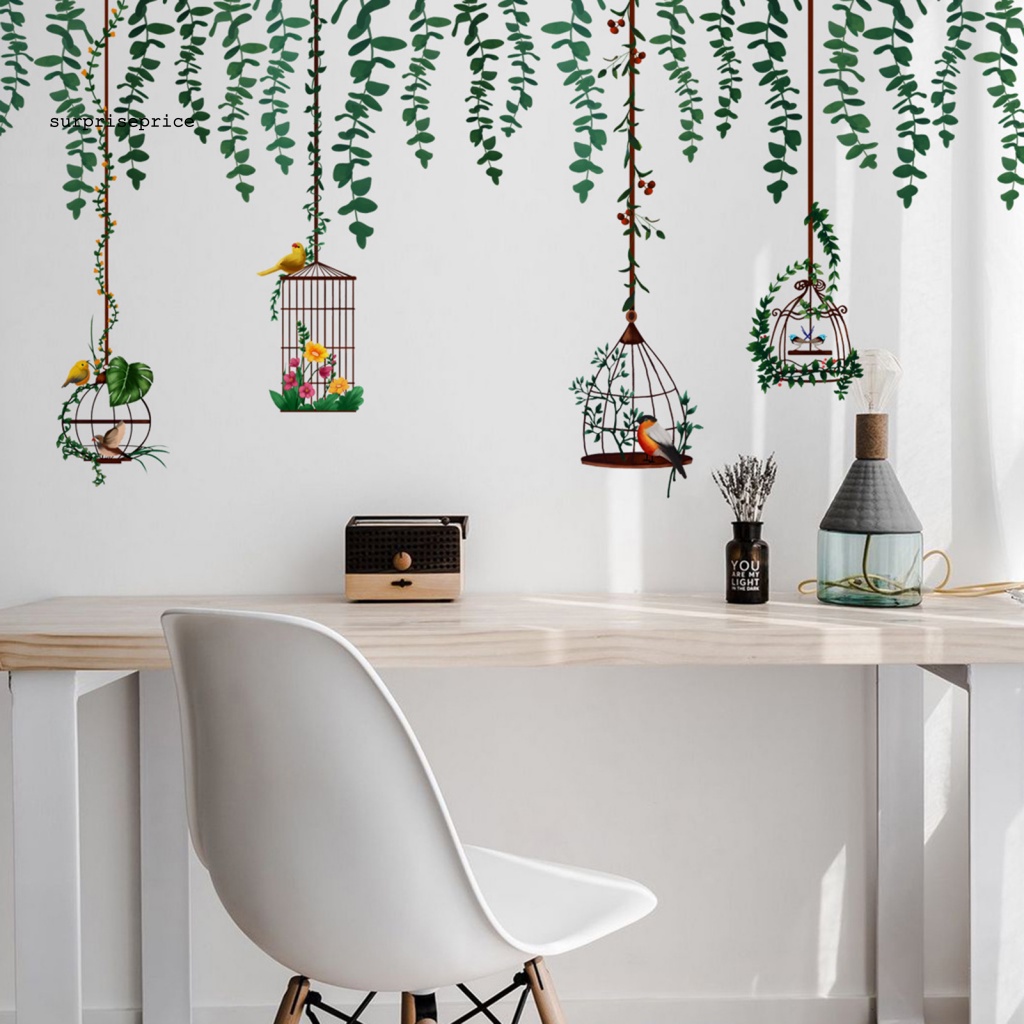 Set 4 Tấm Giấy Dán Tường Tự Dính Họa Tiết Hoạt Hình Trang Trí Nhà Cửa DIY