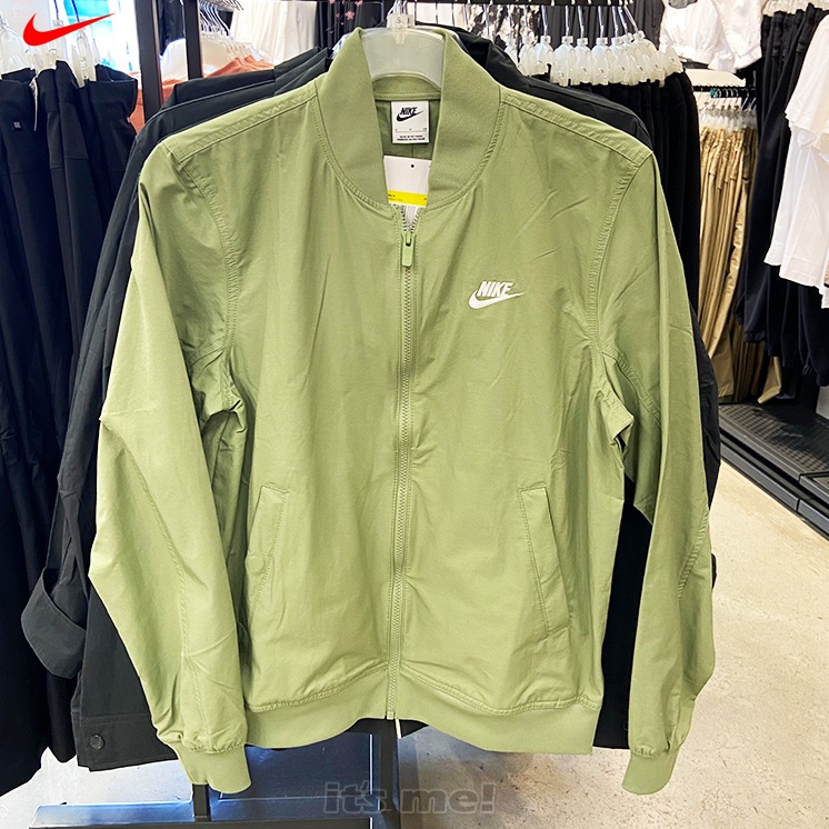 Áo Khoác Bóng Chày Nike 100% Chính Hãng Cổ Đứng Chống Gió Thoáng Khí DM6822 Cho Cặp Đôi