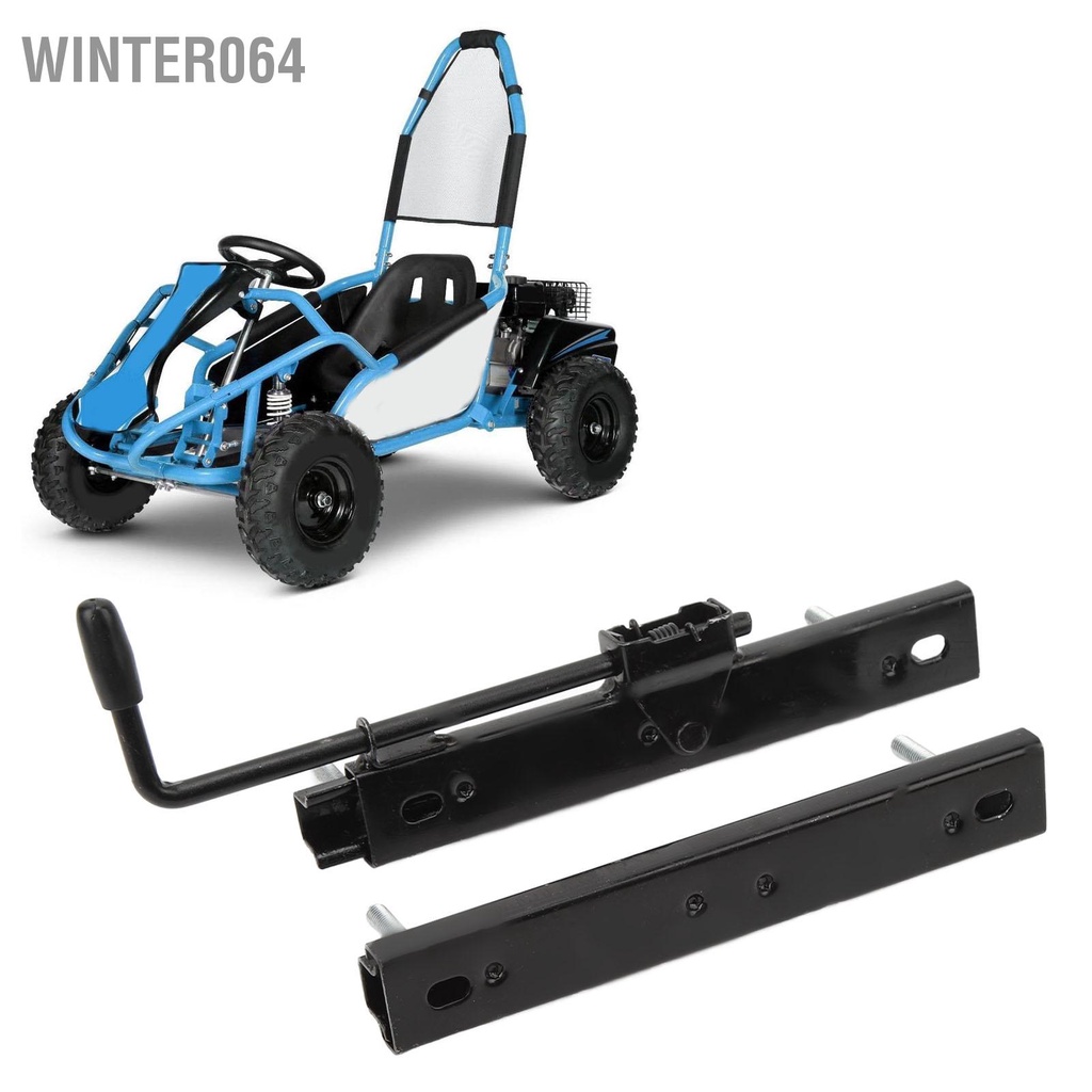 Winter064 2 Chiếc Ghế Trượt Theo Dõi Mạnh Mẽ Có Thể Điều Chỉnh Phù Hợp Với Go Kart 4 Bánh Tắt Đường ATV Xe UTV